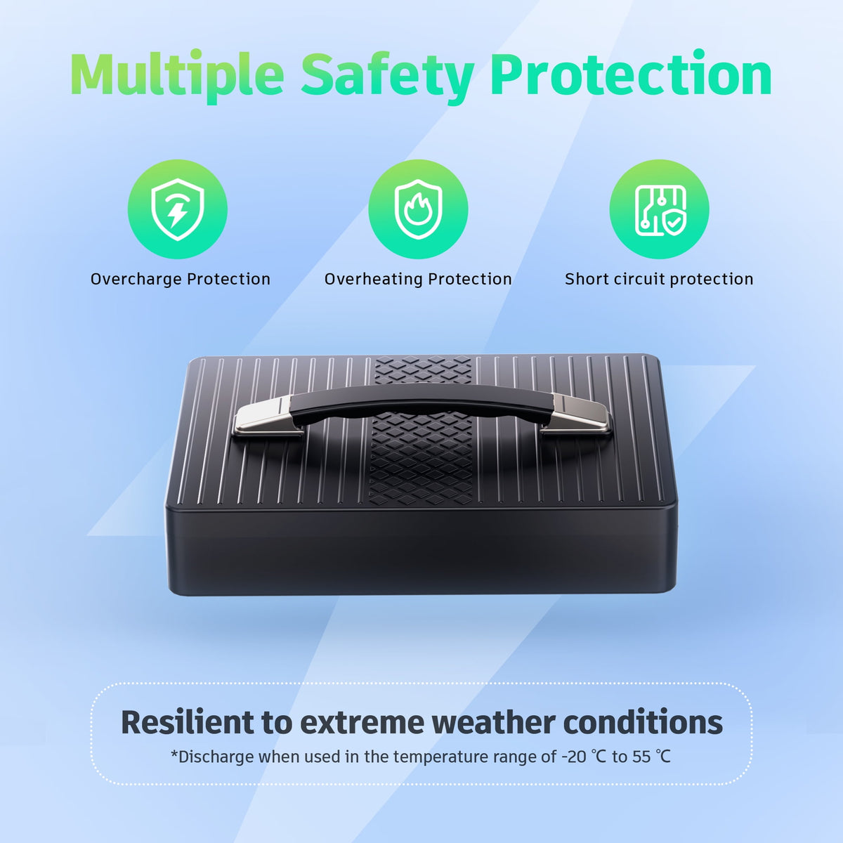 EAGLOG Lithium Battery for YL-985 Mobility Scooters, 24V 12AH, Provides 12 Miles Range