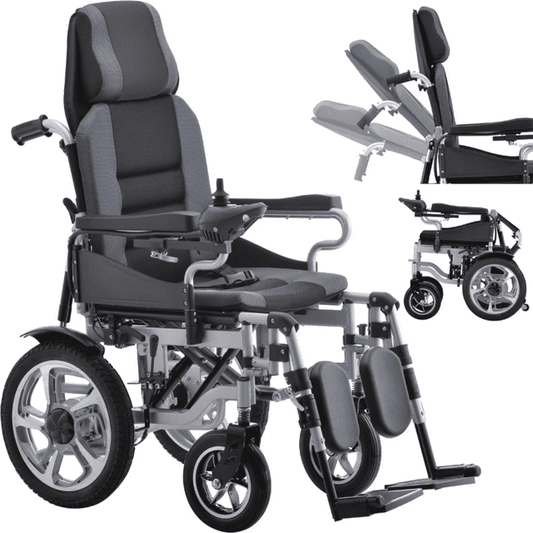 EAGLOG Lightweight Electric Wheelchair, Black