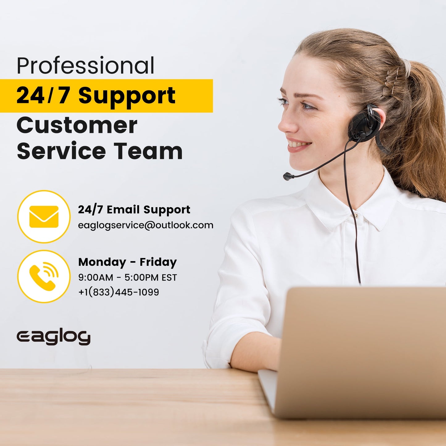 EAGLOG Upgrade 4 Wheels Mobility Scooter with Removable Battery, Compact Heavy Duty Mobile for Travel, Foldable Powered Wheelchair for Adult, 330lbs, Silver